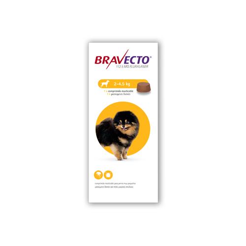 Bravecto 112,5 mg. PMP (2-4,5)