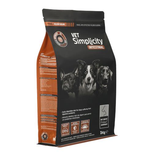 Vet Simplicity Intestinal Dog  4x3 Kg.