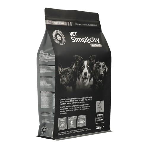 Vet Simplicity Derma 4x3 Kg.