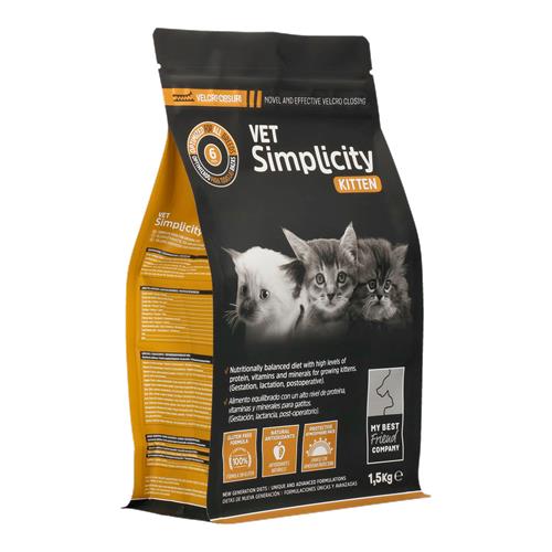 Vet Simplicity Kitten Cat  4x1,5 Kg.