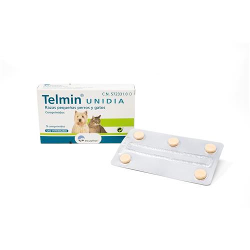 Telmin perros y gatos 5 Kg 5 comp.