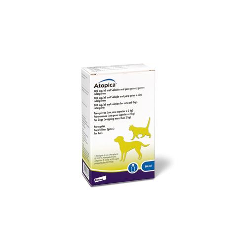 Atopica 100 Sol Oral perros 50 ml.