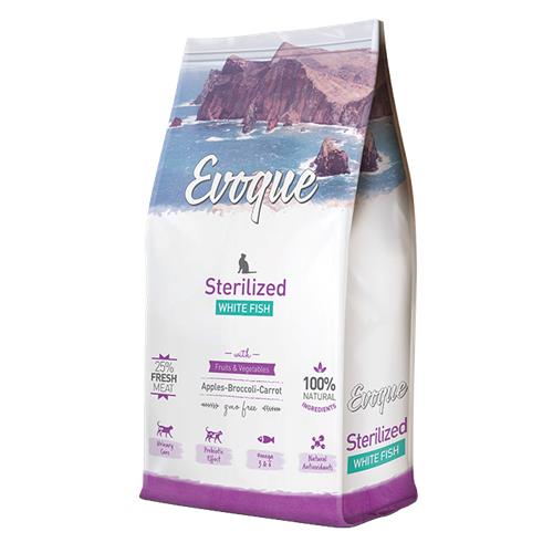 Evoque Cat Sterilised Adult White Fish 1,5 kgr