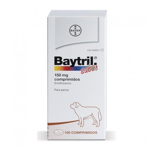 Baytril Sabor 150mg 100 comp