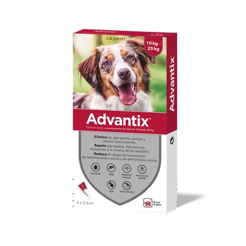 Advantix 4X2,5 (10-25 Kgs.) 4PP