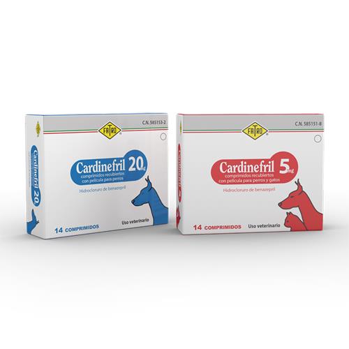 Cardinefril 5 mg 14 comp.