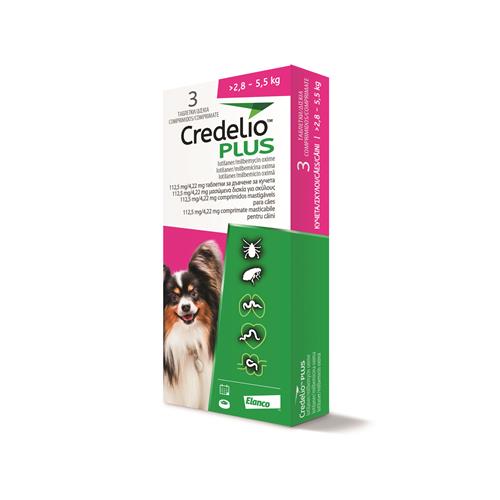 Credelio Plus 112,5 2,5-5 Kg 6comp