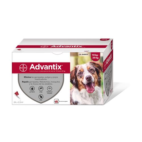 Advantix 24X2,5 (10-25 kg) 24 PP