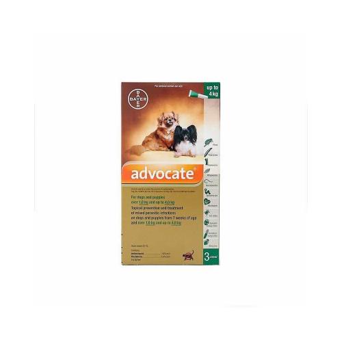 Advocate perro 3x0,4 (hasta 4 kgrs.)