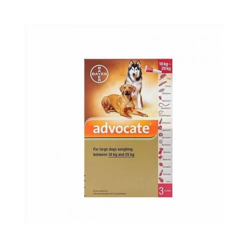 Advocate perro 3x2,5ml.