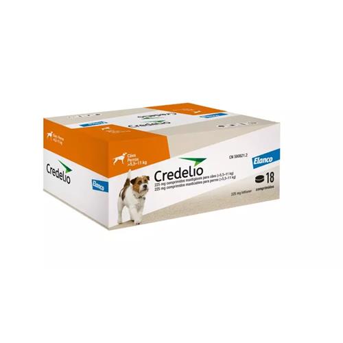 Credelio 225 mg (5,5-11 Kg) 18 comp.