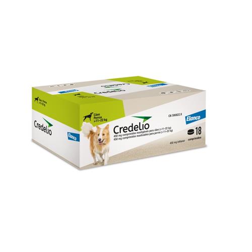 Credelio 450 mg (11-22 Kg) 18 comp.