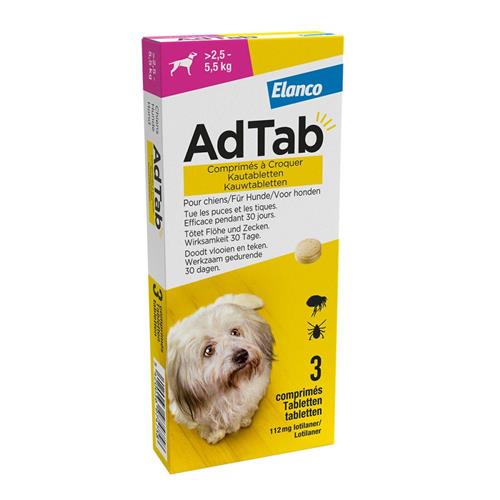 AdTab OTC 112,5mg (2,5-5 Kg) 3 comp